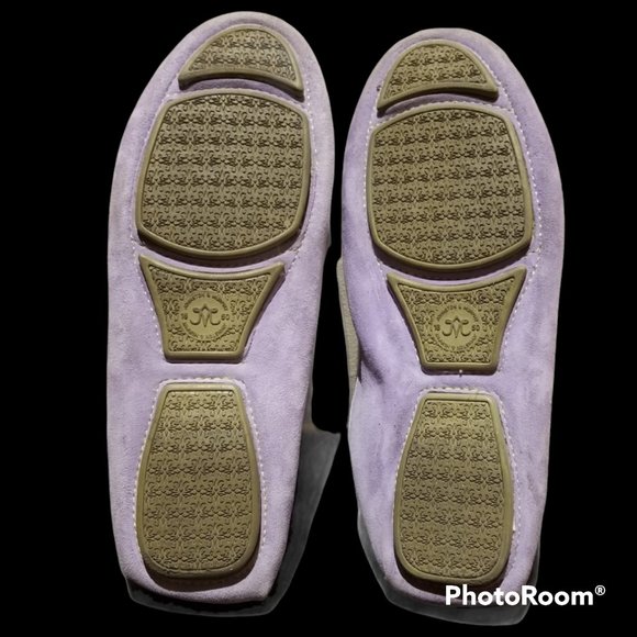 Women's JOHNSTON & MURPHY Lilac Loafers (7/7.5) - Picture 2 of 16